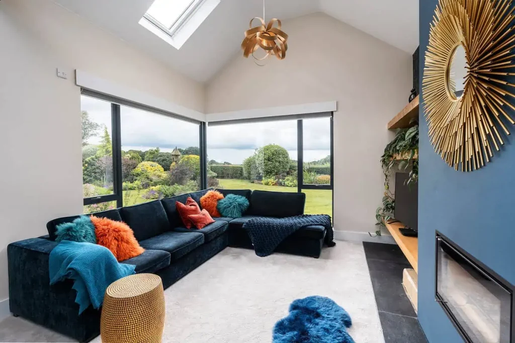 Rear interior extensions large windows